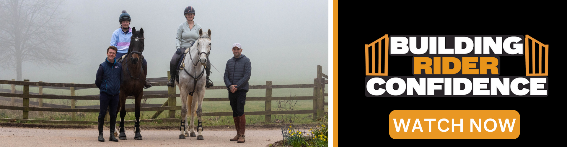 Building rider confidence